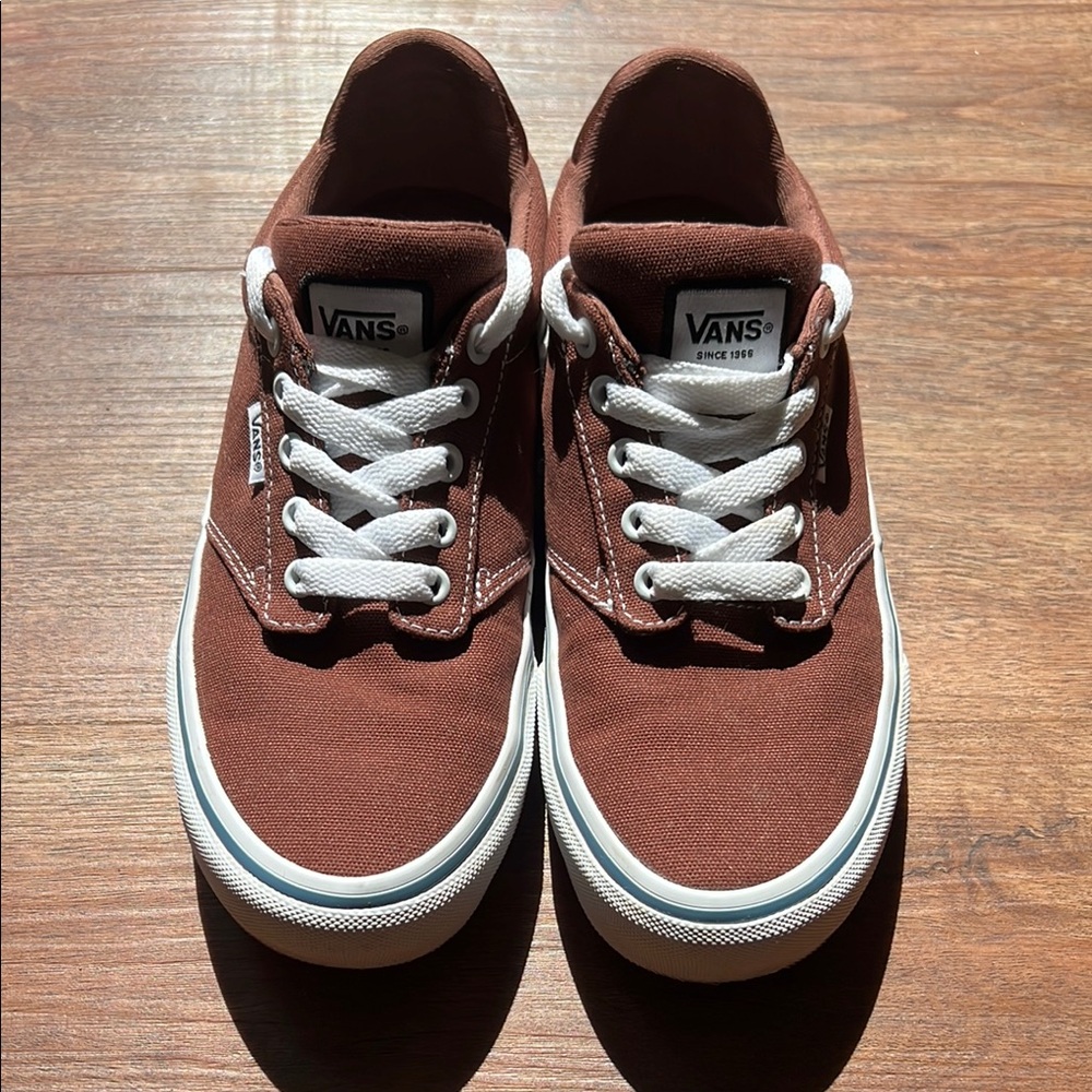 Vans Brown Sneakers Suede Low-Top Casual